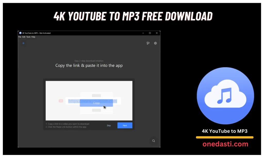 4K YouTube to MP3 Download