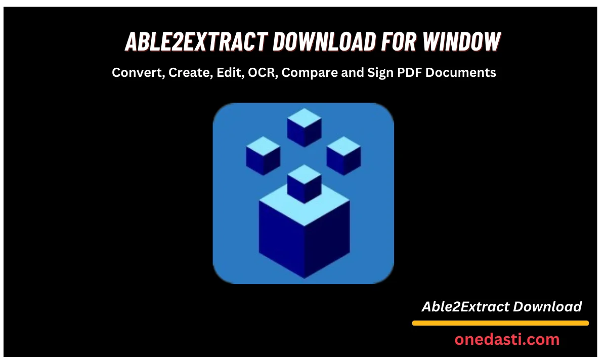 Able2Extract For Window