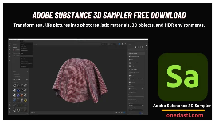 Adobe Substance 3D Sampler Free Download