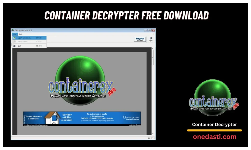 Container Decrypter Free Download