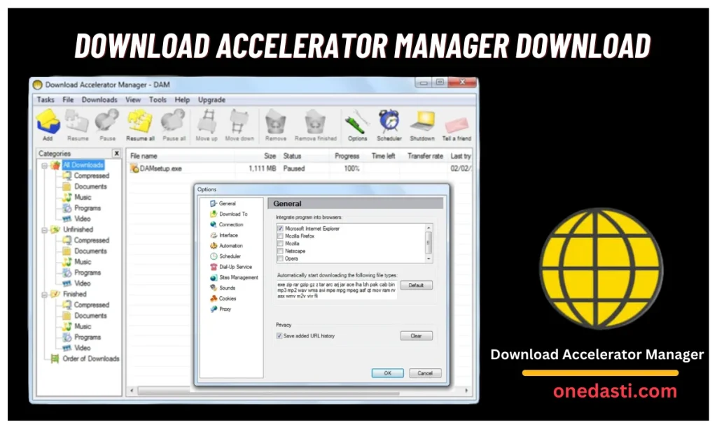 Download Accelerator Manager Download