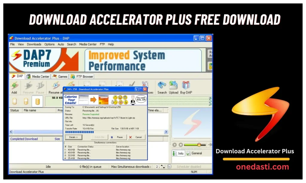 download accelerator plus premium