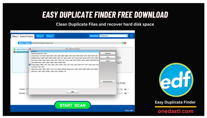 Easy Duplicate Finder Free Download