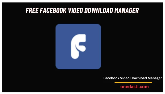 Free Facebook video download manager Apk