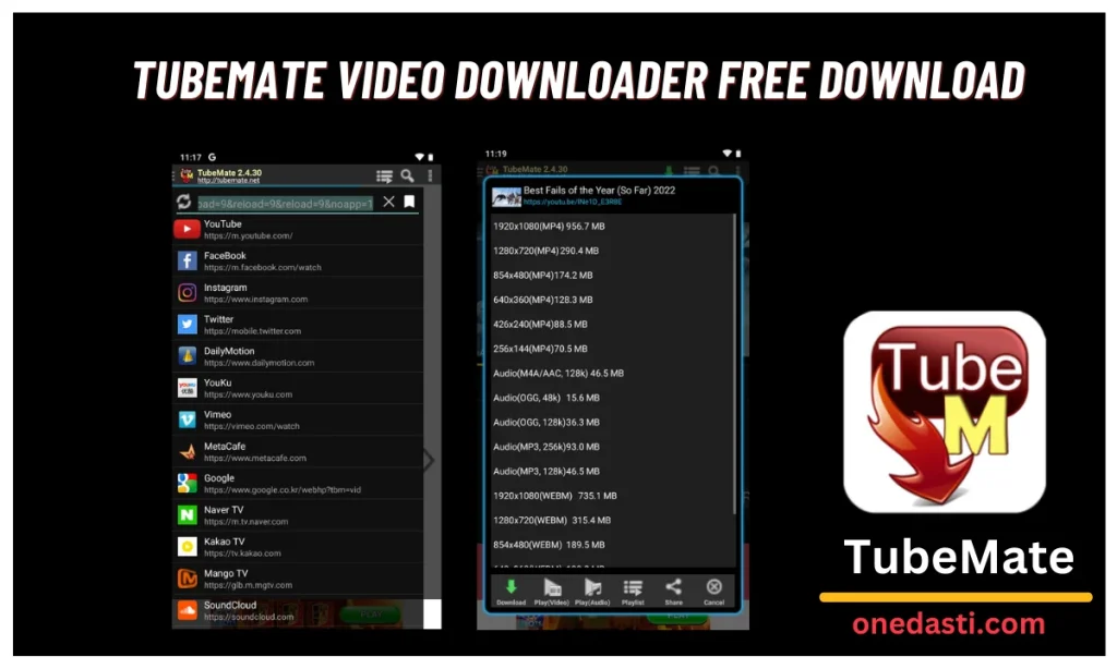 Tubemate Video Downloader Free Download