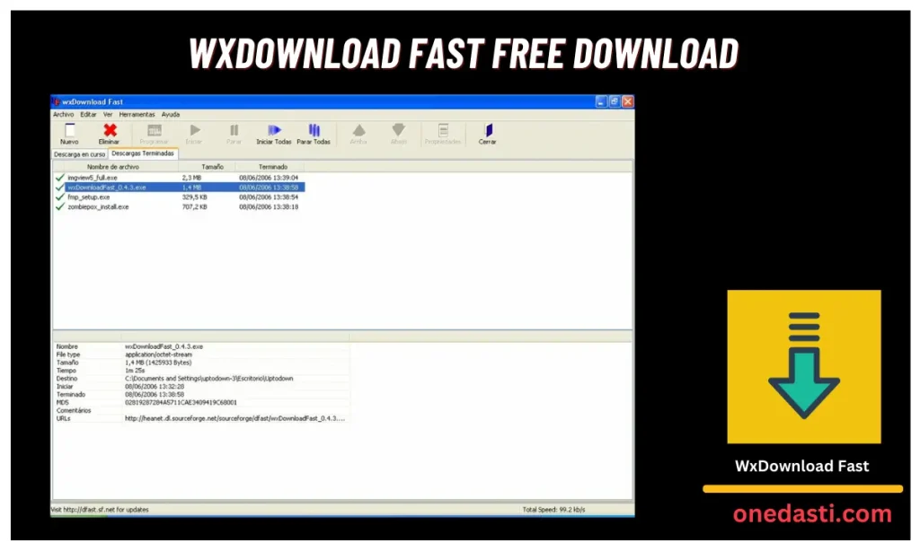 wxdownload fast portable