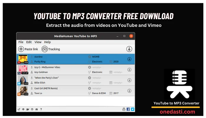 YouTube to MP3 Converter Download For Windows