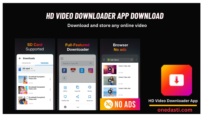 video downloader hd App Download
