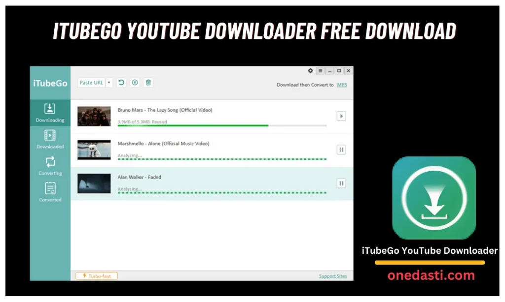iTubeGo YouTube Downloader download