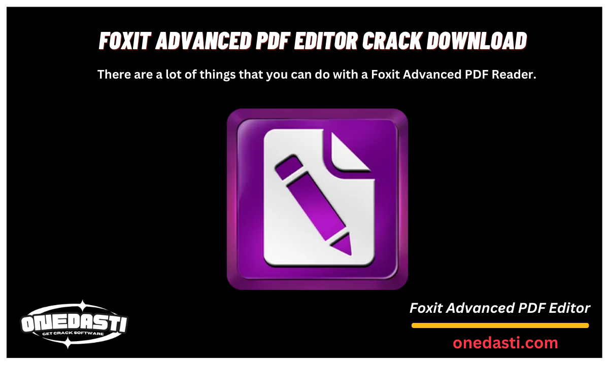 Foxit Advanced PDF Editor Portable